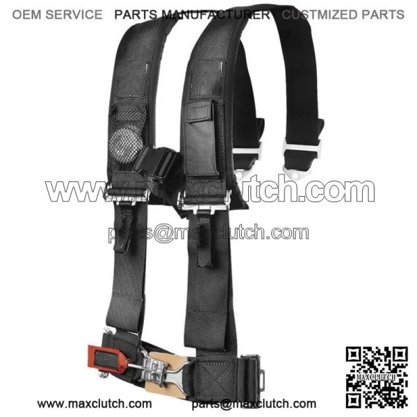 Pro Armor A114220 4pt Harness - Black For: More than one vehicle