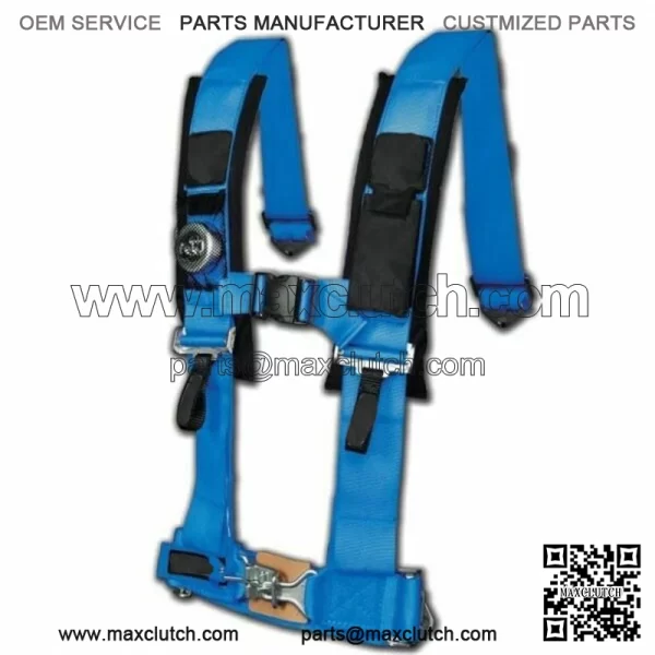 Pro Armor 4 Point 3" Harness Can-Am Maverick Commander Defender X3 1000 800 BLUE For: More than one vehicle