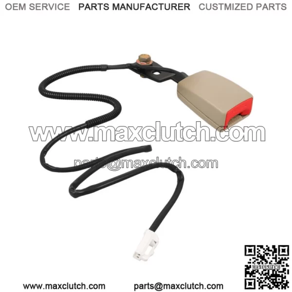 For 01-03 Mazda Protege Front Left Driver Seat Belt Buckle Receiver Beige