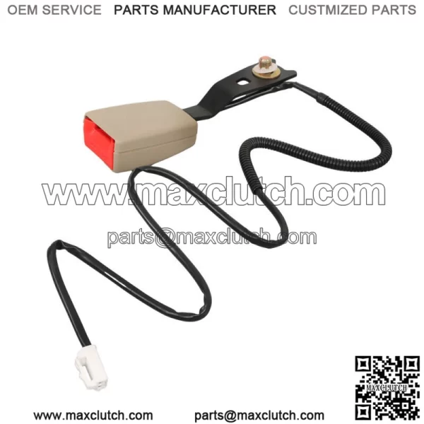 For 01-03 Mazda Protege Front Left Driver Seat Belt Buckle Receiver Beige - Image 5