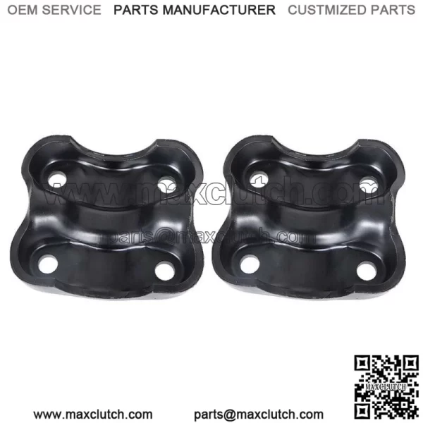 For 88-98 Silverado Sierra 1500 Tahoe Yukon Cadillac 2PCS Rear Axle U-Bolt Plate