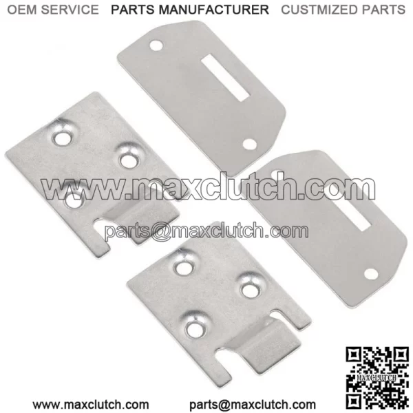 NEW Set of 2 Lower Seat Hinges and Plate for EZGO TXT/Medalist 1995 Up Golf Cart - Image 3