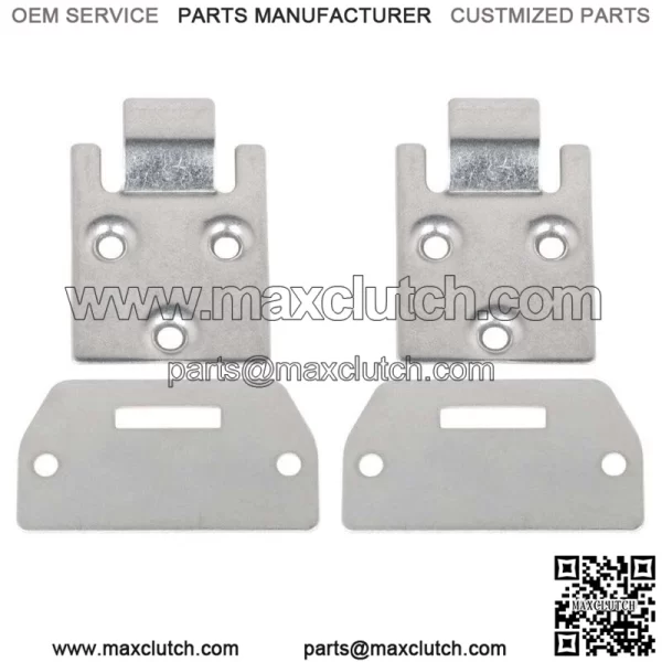 NEW Set of 2 Lower Seat Hinges and Plate for EZGO TXT/Medalist 1995 Up Golf Cart - Image 4