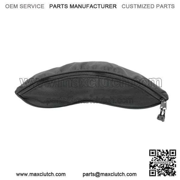 0507 for Yamaha RS Rage 1000 Snowmobile Windshield Bag Black Fits: Yamaha
