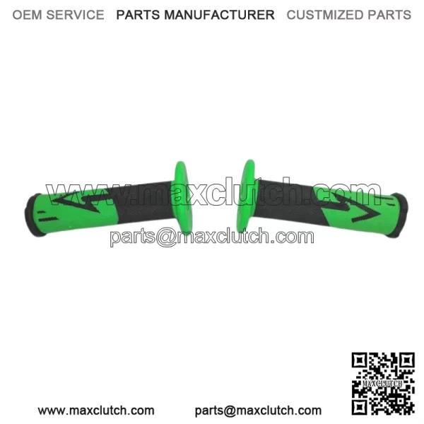 Handle grip ATV black green