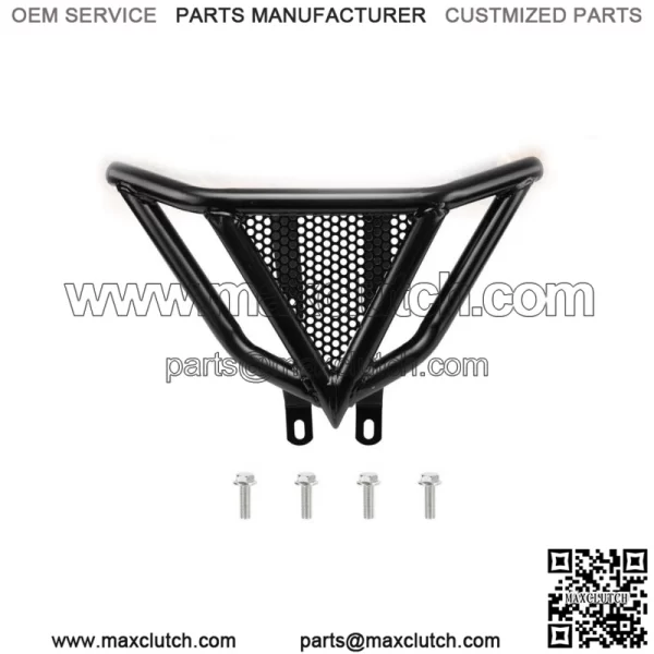 Front Bumper Grab Bar Black For Yamaha 700 700R YFM 2006-2024 For: More than one vehicle