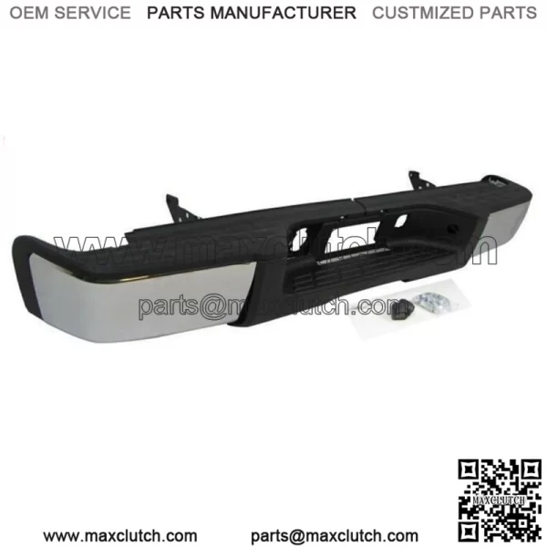 For 2007-2013 Chevy Silverado GMC Sierra 1500 Truck Chrome Rear Bumper Assembly