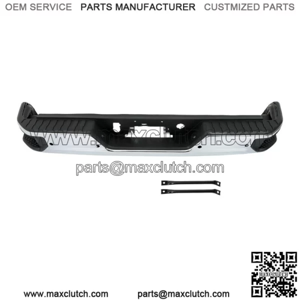 Rear Bumper Assembly For 2019-2023 Chevy Silverado GMC Sierra w/o Dual Exhuast - Image 2