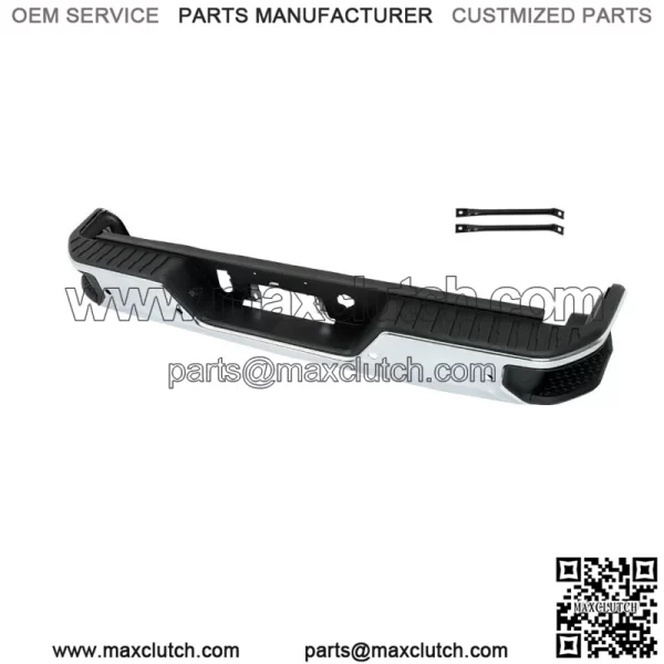 Rear Bumper Assembly For 2019-2023 Chevy Silverado GMC Sierra w/o Dual Exhuast - Image 3