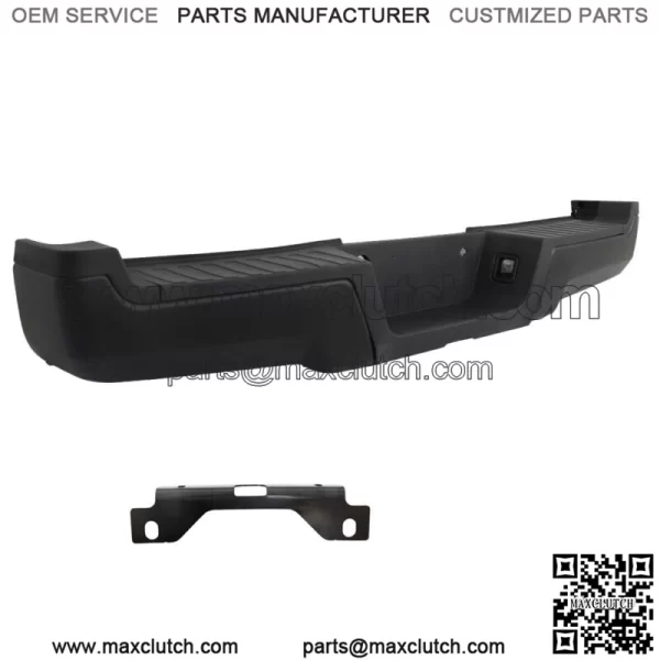 Rear Step Bumper Assembly For 17-22 Ford F-250 F-350 Super Duty W/o Sensor Holes - Image 2