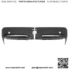 Steel Rear Bumper Ends For 2009-2014 Ford F-150 LH RH Pair Primered Set Black