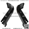 Steel Rear Bumper Ends For 2009-2014 Ford F-150 LH RH Pair Primered Set Black - Image 2