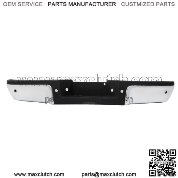 For 2008-2016 Ford F-250 F-350 Super Duty Chrome Steel Rear Step Bumper Assembly - Image 2