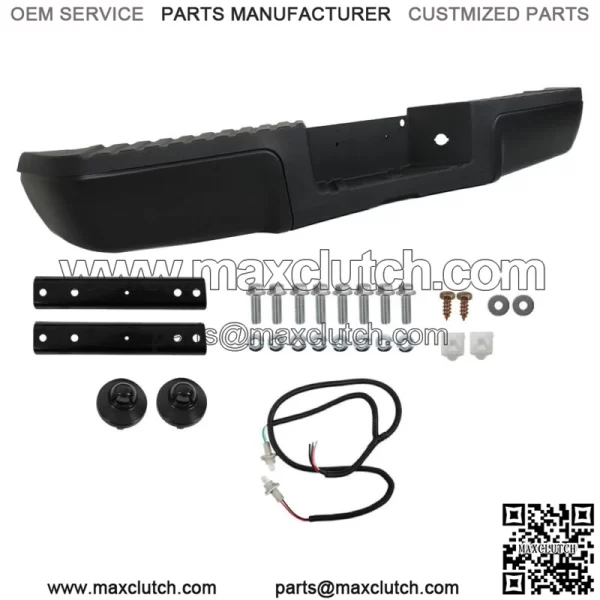 For 2008-2016 Ford F250 F350 F450 Super Duty Steel Rear Bumper W/o Sensor Holes - Image 2