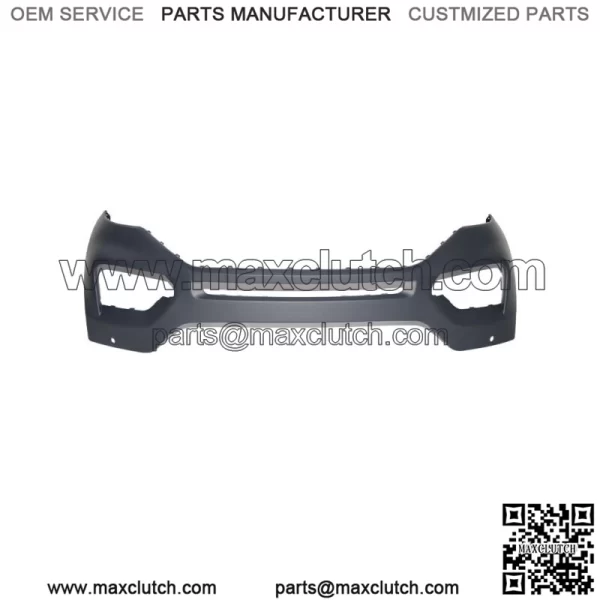 Fit For 2020 2021 Ford Explorer  Front Bumper Upper With Park Sensor Holes - Image 2