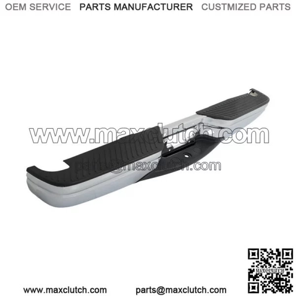Rear Metal Step Bumper For Ford 1997-2004 F-150 1997-1999 F-250 Rear Chrome - Image 3