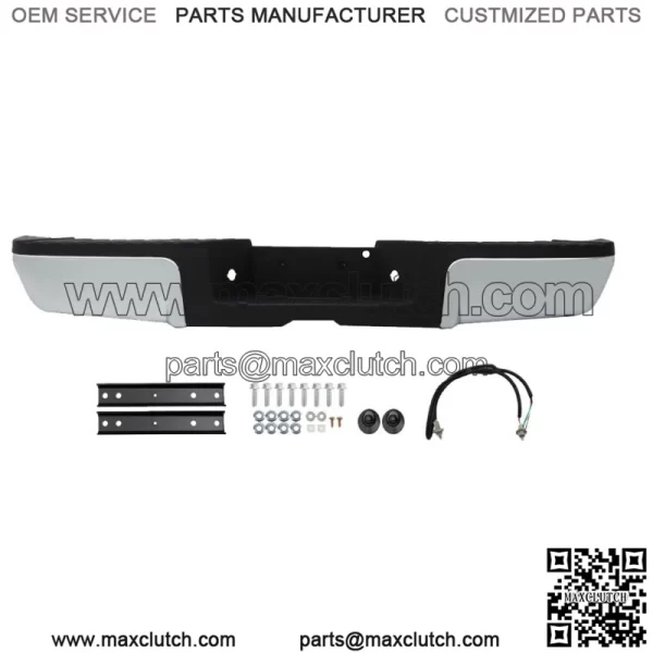 Rear Step Bumper For Ford F-250 F-350 F-450 Super Duty 08-16 Without Sensor Hole