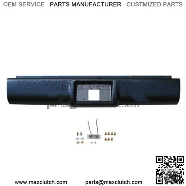 For 1988-1998 Chevrolet C1500 / K2500 Rear Bumper With License Plate Holes Rear - Image 2