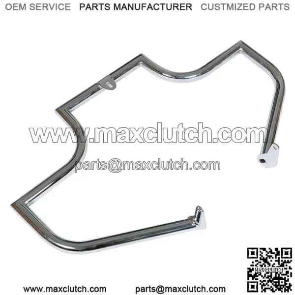 For Heritage Softail 2000-2017 Highway Engine Guard Crash Bar - Image 3