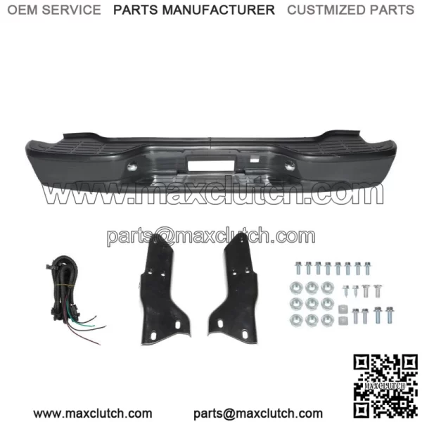 Rear Step Bumper Assembly For 2000-2006 Chevrolet Suburban Tahoe GMC Yukon - Image 2