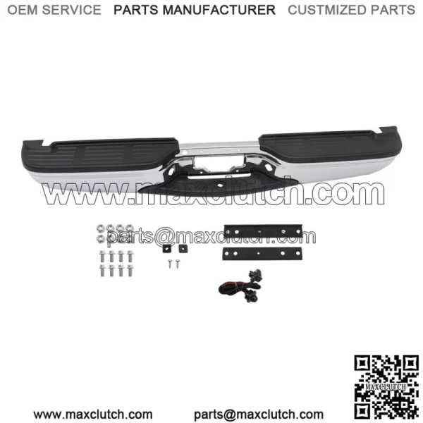 Chrome Rear Step Bumper Assembly For 1999-2007 Ford F250 F350 Super Duty - Image 2