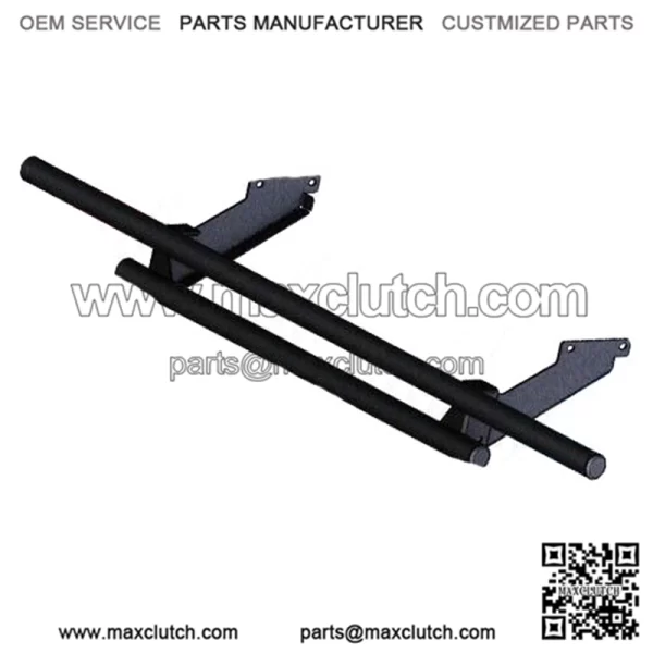 Double Tube Rear Bumper Black John Deere Gator XUV 835 865 E M R ALL (For: More than one vehicle)