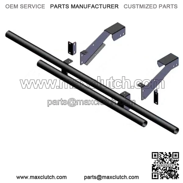 Double Tube Rear Bumper for 2013-2019 Polaris Ranger 900 XP / 900 Crew (For: Polaris)