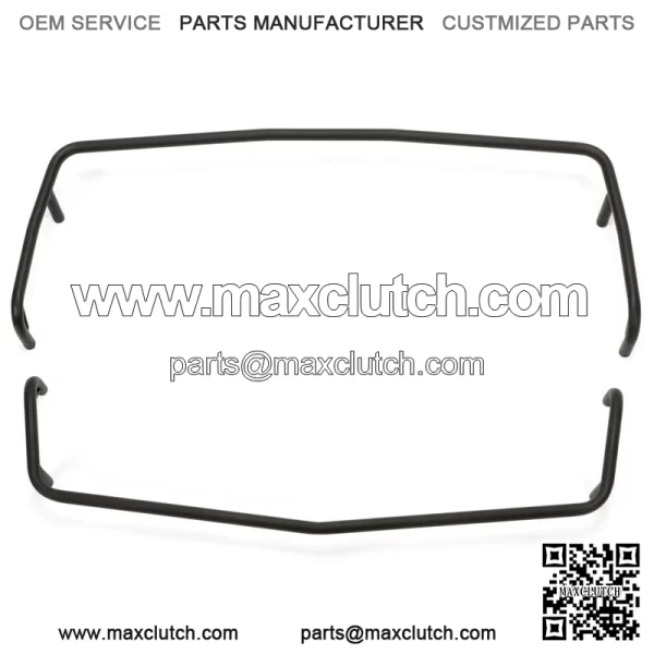 Front Bumper Brush Guard Protector & Racks For 2007-up Polaris Sportsman 90/110 (For: Polaris) - Image 3