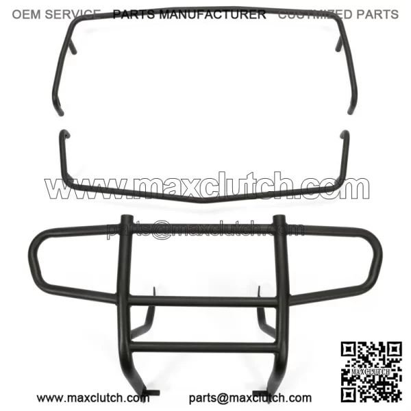 Front Bumper Brush Guard Protector & Racks For 2007-up Polaris Sportsman 90/110 (For: Polaris) - Image 5