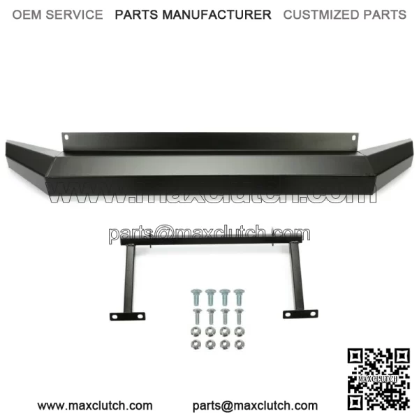 Heavy-Duty Steel Rear Bumper Powder Coated For 2016-2023 Polaris General XP 1000 (For: Polaris) - Image 2