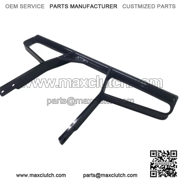 Polaris outlaw 500/525 irs grab bar Bumper Rack 06-08 Aluminum T6 Black. - Image 3