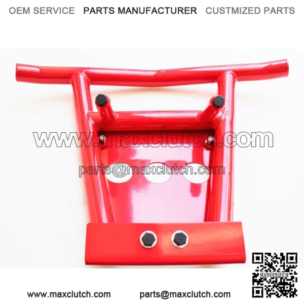 front bumper bar bull impact guard red fits 2014-18 Polaris RZR 1000 xp 4  (For: Polaris) - Image 4