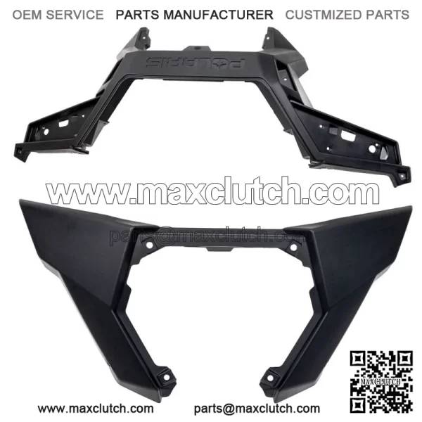 Polaris 5455179-070 BUMPER-FRONT BLK (For: Polaris)