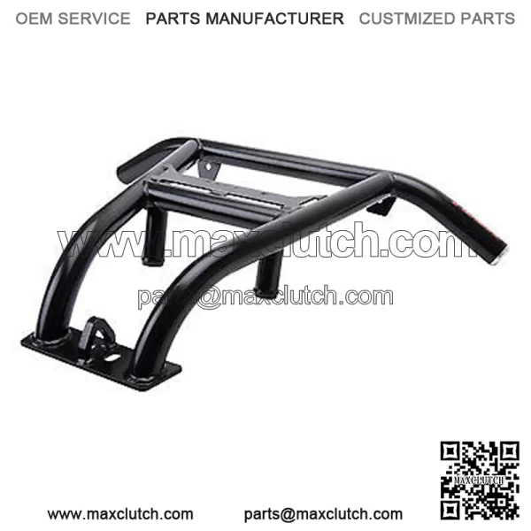 Impact Front Bumper Black For POLARIS RZR S 900 EPS 2015-2020 (For: Polaris) - Image 2