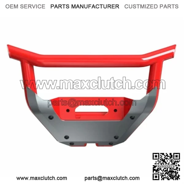 2022  Polaris RZR Turbo R Front Pre Runner Winch Bumper Red 2884355-293