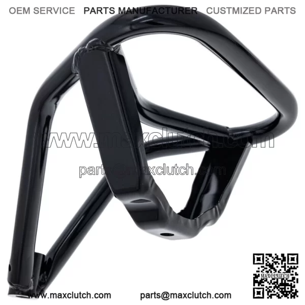 Polaris 0452618-067 Gloss Black Front Bumper 2007-2021 Phoenix 200 ATV (For: Polaris) - Image 4