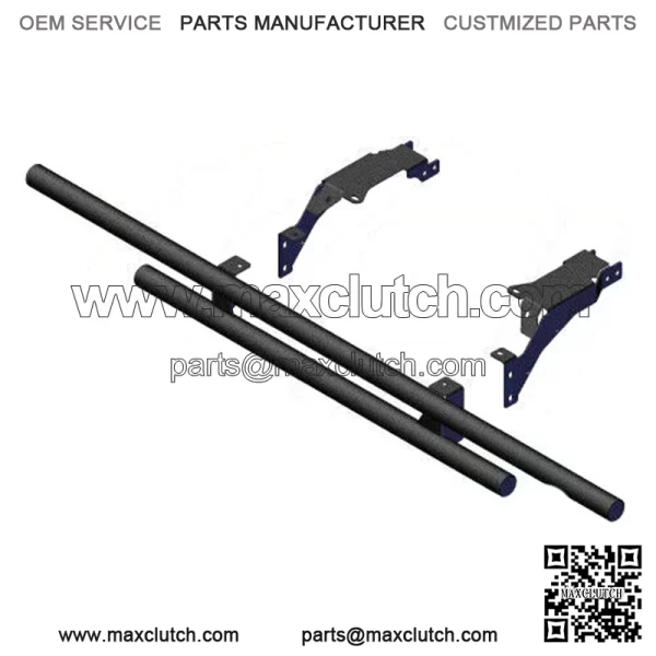 #102075 Polaris Full Size Ranger Rear Double Tube Bumper