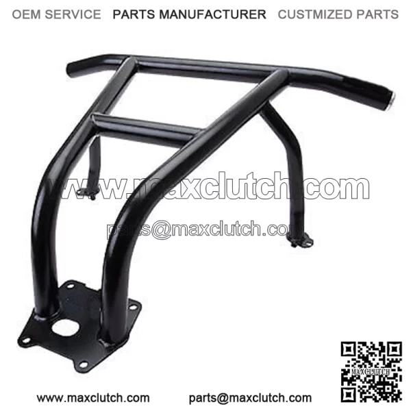 Impact Rear Bumper Black For POLARIS RZR XP 1000 2014-2016 (For: Polaris) - Image 2