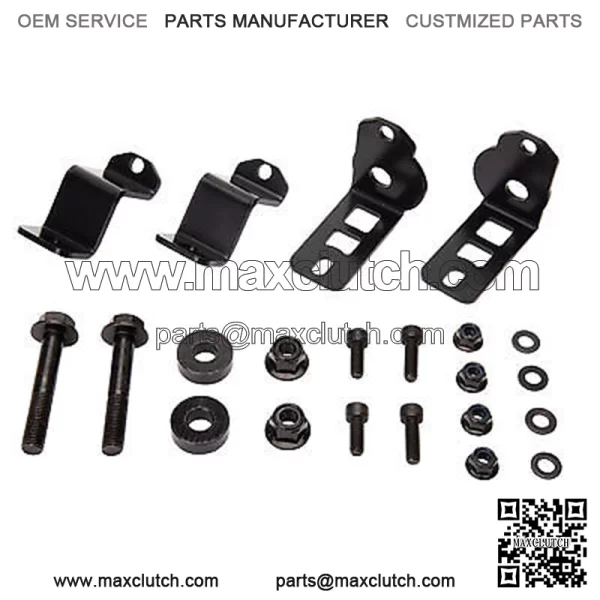 Impact Rear Bumper Black For POLARIS RZR XP 1000 2014-2016 (For: Polaris) - Image 3