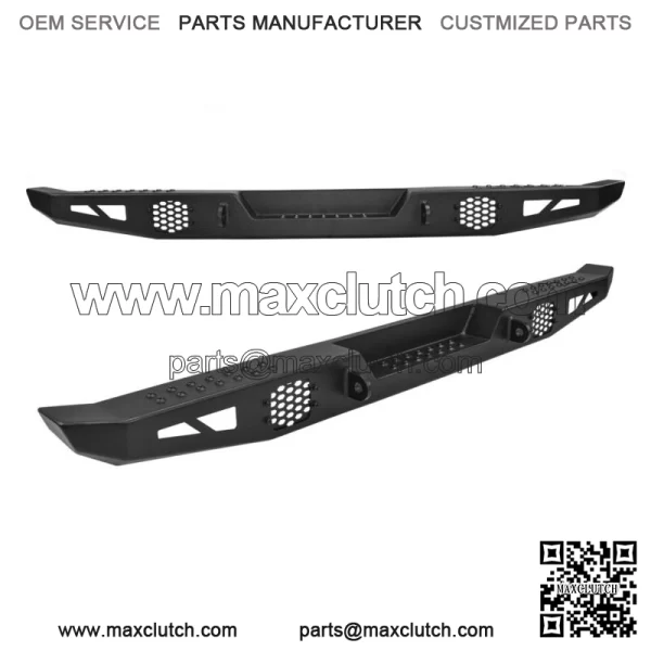 Sheet Thick Metal Rear Bumper fit for 2018-2023 Polaris Ranger CREW XP 1000 (For: Polaris)