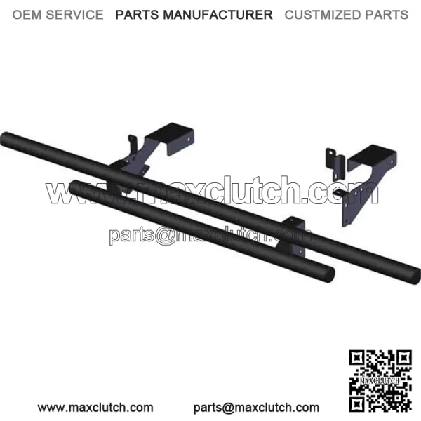 Double Tube Rear Bumper for Polaris Ranger 500 4x4 05-10 (For: Polaris)