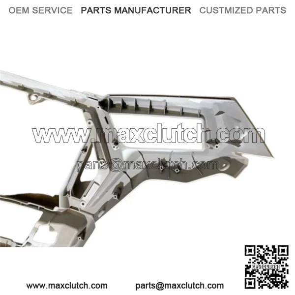 POLARIS NEW OEM RZR 1000 900 FASCIA FRONT BUMPER GRAY GHOST 19 - 23 5454743-728 - Image 3