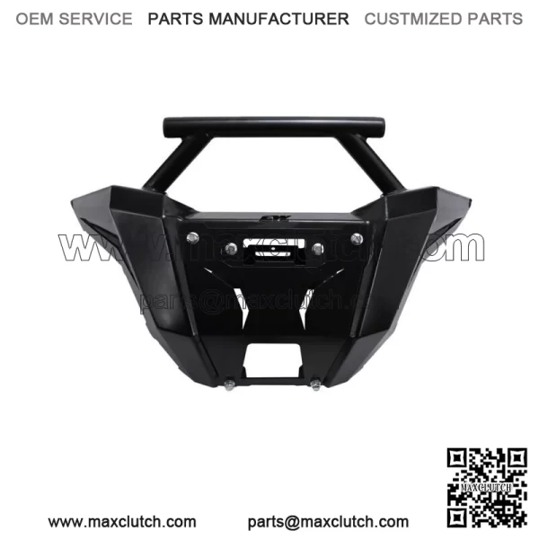 Heavy Duty Front Winch Bumper Skid Plate for Polaris RZR PRO R TURBO R 4 2022-23 (For: Polaris)