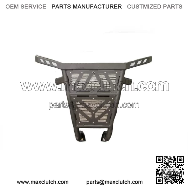 Polaris RZR XP 1000 XP4 XP Turbo 2019-22 Rear Bumper Black Mesh Grills (For: Polaris)