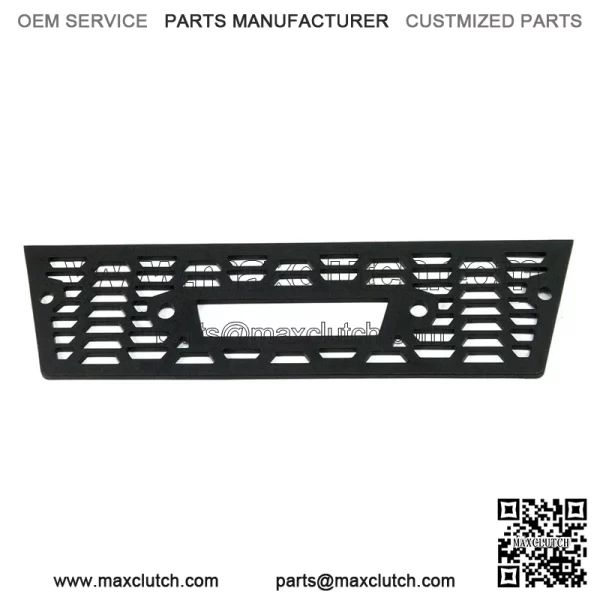 Polaris Ranger Bumper Screen, Upper, Gloss Black,  OEM Part 5439231-070, Qty 1