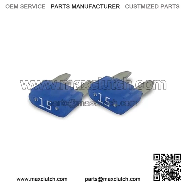 Polaris Ranger 500 700 800, RZR 800, RZR Turbo 15 Amp Fuse Blue (Pair) - 4010859