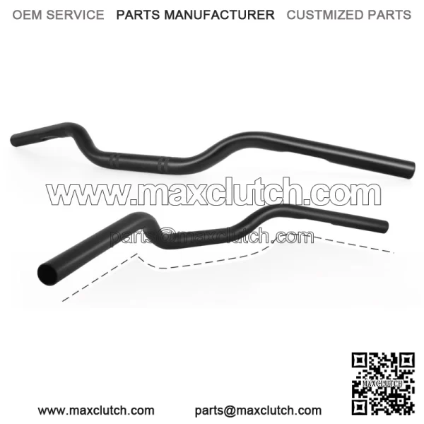 7/8" 22mm Drag Handlebar Tracker Black For Can Am Outlander 650 700 800 1000 - Image 2