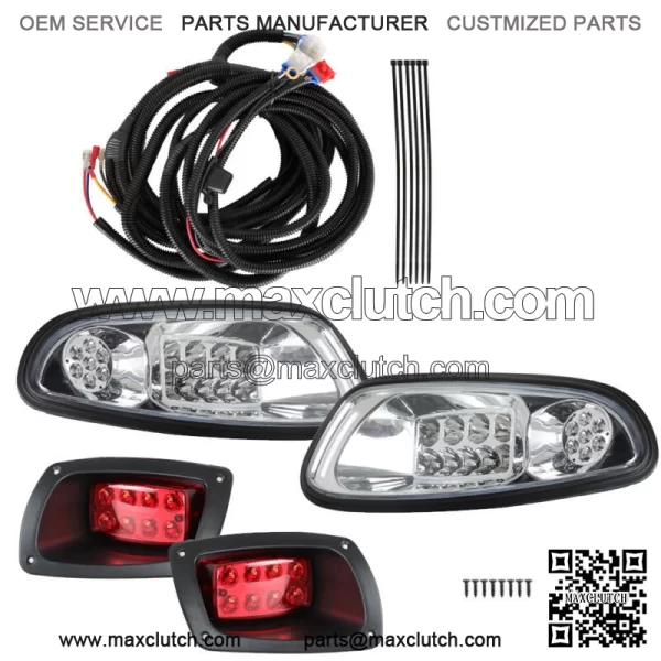 LED Light Kit LED Headlights / LED Tail Lights For EZGO RXV golf cart 2016+ New