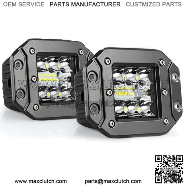 For Honda FourTrax 300 1994-2000 LED Fog Lights Spot Beam Flush Mount 5" (For: More Than One Vehicle)
