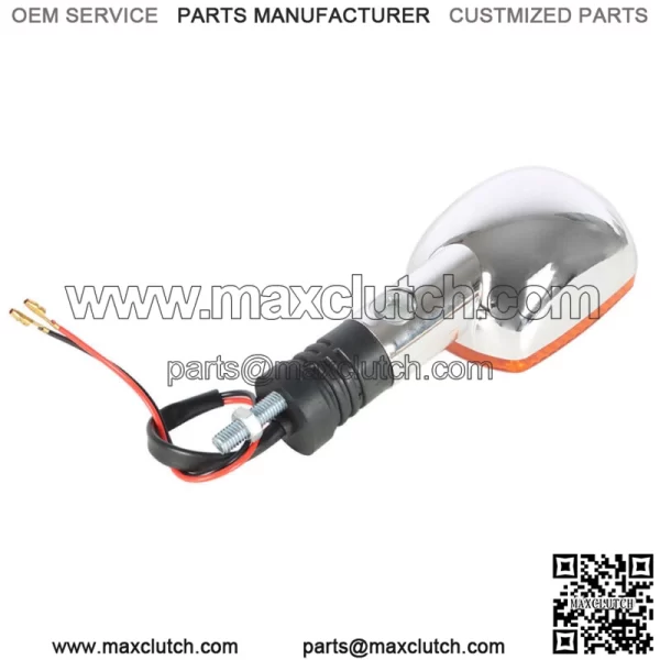 Pair For Honda Nighthawk CB650SC CB550SC Front turn signal indicator with stem - Image 3